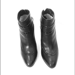 Cole Haan Nike Air black ankle boots